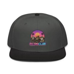 Frustrated Gamer Dog, sloth and tiger sunset paradise,retro snap back design