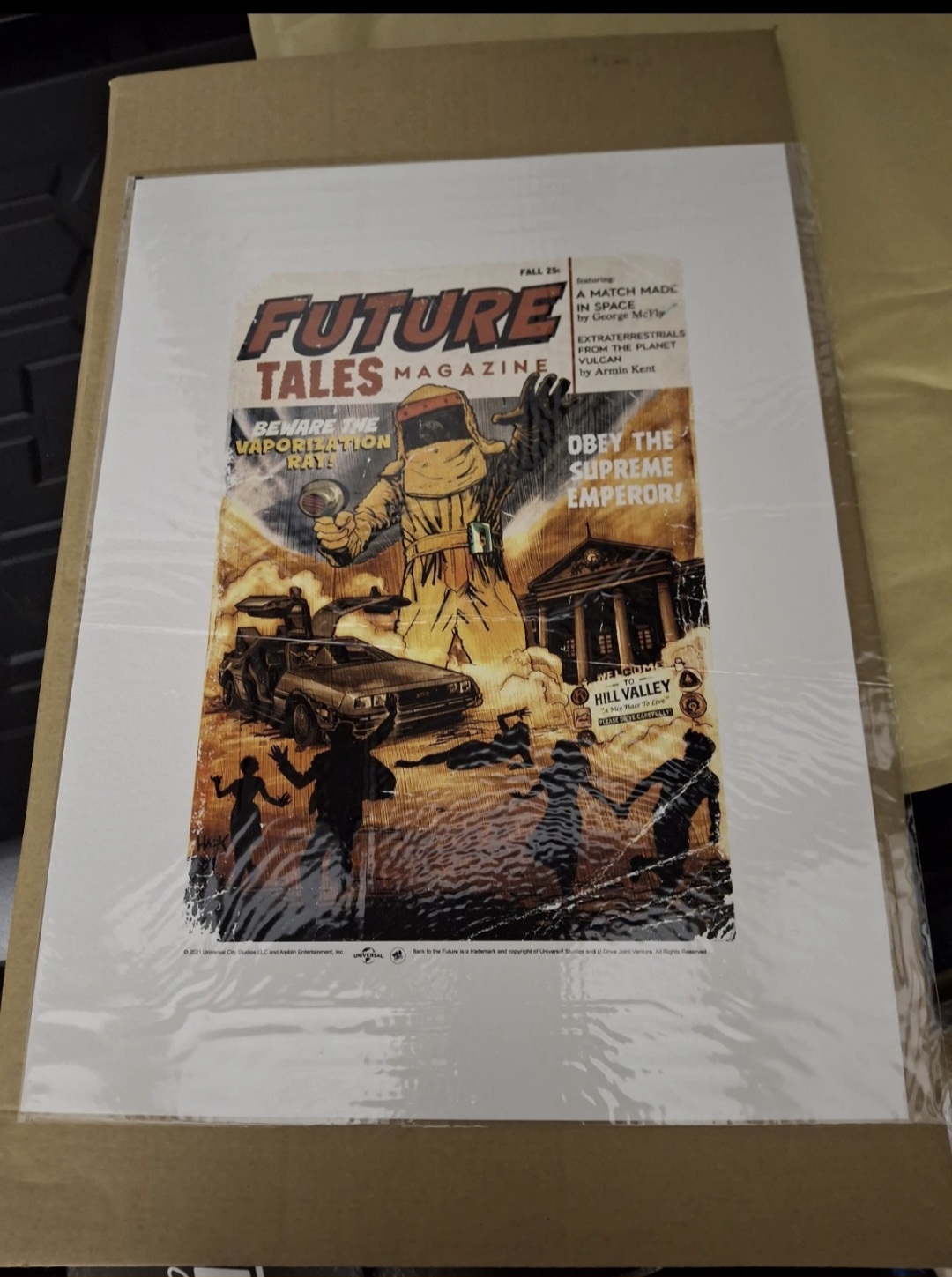 Exclusive Back To The Future Art Work