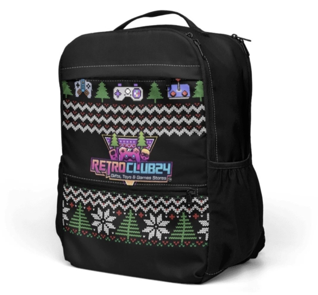 RetroClub24 Exclusive Christmas Edition Custom Made Backpack - Image 3