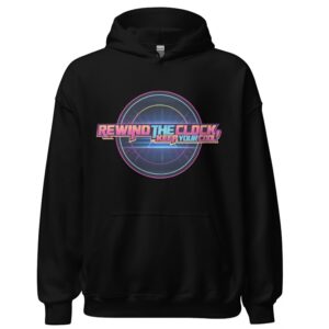 Rewind The Clock, Keep Your Cool Frustrated Gamer Dog Hoodies